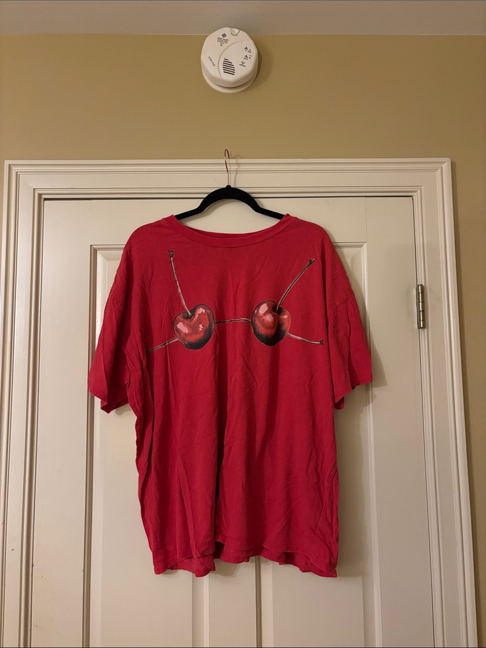 wild fable Red Short-Sleeve Tee with Cherry Graphic